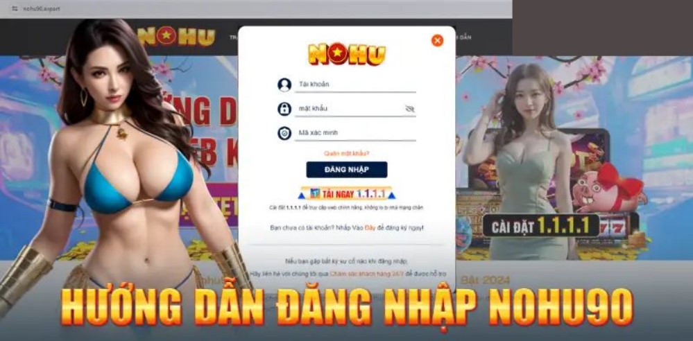 Cách khắc phục lỗi khi đăng nhập Nohu90
