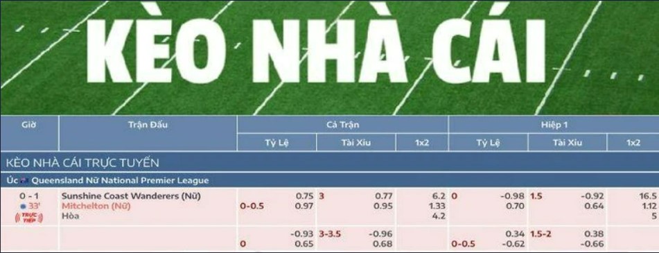 Giải thích thuật ngữ kèo nhà cái Nohu90